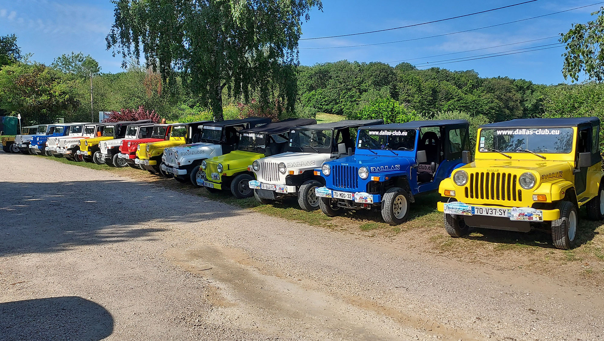 Dallas Club, le rendez vous des amateurs de Jeep Dallas